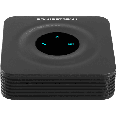 Adaptador de Teléfono Analógico HT801 V2 / 1 Puerto FXS (Conectar Teléfono Análogo) / VoIP Avanzado / Seguridad TLS y SRTP / Soporte Fax T.38 / Compatibilidad con Serie UCM /