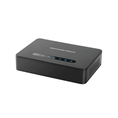 ATA de 4 puertos FXS con 2 puertos de red gigabit