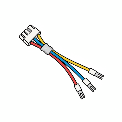 Cable de conexion de salida de alarma 10cm compatible con DSKB2411TIM