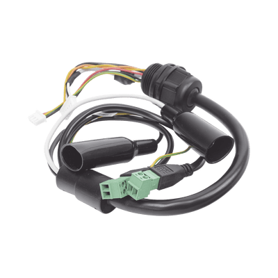 Arnes principal de PTZ / Compatible con epcom y HIKVISION / Salida de Video con Conectores RS-485 y Alimentación 12 Vcc