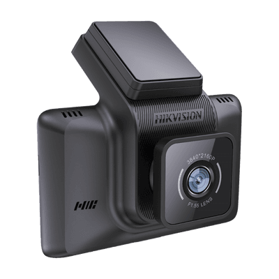 Cámara de Tablero / Cámara Frontal de 4 Megapixel (2K) y Trasera de 2 Megapixel (1080p) / Entrada de alarma para cambio a cámara de reversa / H.265 /  Pantalla Táctil 3" / WiFi / G-Sensor / Micrófono y Bocina Integr