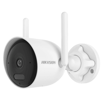 Bala IP 2 Megapixel / Lente 2.8 mm / Dual Light (30 mts IR + 30 mts Luz Blanca) / Wi-Fi  / ACUSENSE / Audio Bidireccional (Micrófono y Bocina) / IP66 / dWDR