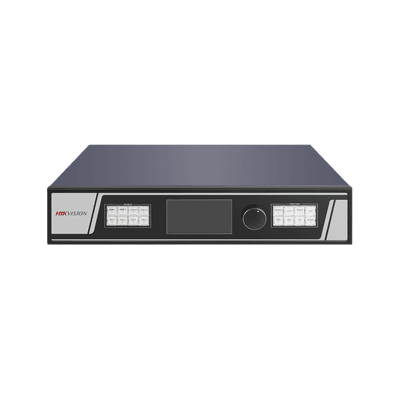 Controlador para Videowall / Resolución Máxima 13.27 Megapixel / 24 Salidas de Video / Compatible con Pantallas LED para Interior / Compatible con DS-D4418FI-CAF(B) y DS-D4425FI-CAF(B), DS-D42xxCWF