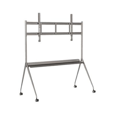 Montaje de Piso Móvil para Pantallas de 75 y 86" / Compatible con VESA / Incluye Soporte para Pantalla