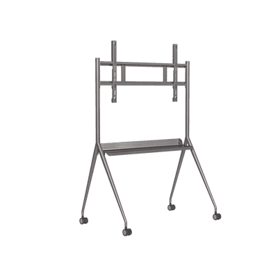 Montaje de Piso Móvil para Pantallas de 55"  hasta 75" / Compatible con VESA / Incluye Soporte para la Pantalla