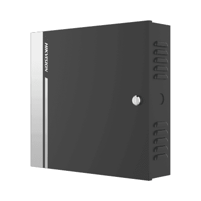 Controlador de Acceso para 1 Puerta y 2 Lectores Wiegand o RS485 / Incluye Gabinete y Fuente de Alimentación 12Vcc/8A / Soporta Batería de Respaldo /  Wiegand y RS-485 / 10,000 Tarjetas