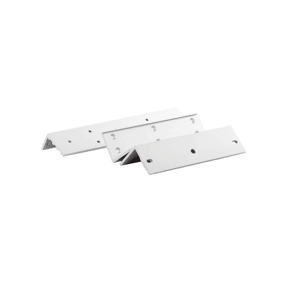 Kit de montajes Z y L para Cerradura Magnética HIKVISION / Compatible con DS-K4H255S / Uso en Puerta de Madera y Metal