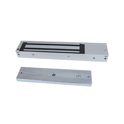 Chapa Magnética de 600 Lbs (272 Kg) / Montaje en Puerta Normal / Certificado CE /  Uso en Interior / Magnetismo Anti-residual