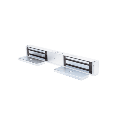 Chapa Magnética para Doble Puerta / Puerta Antifuego / Soporta 1200 Lbs (500 Kg) / Indicador LED