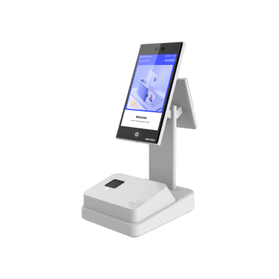 Terminal de Pago con Pantalla Touch y Camara Dual para Reconocimiento Facial / Solo para proyectos de desarrollo con plataforma Hikvision