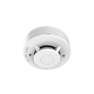 Detector de Humo Fotoeléctrico No Direccionable de 4 Hilos / Ideal para Cualquier Panel de Alarma Cableado / Indicadores LED