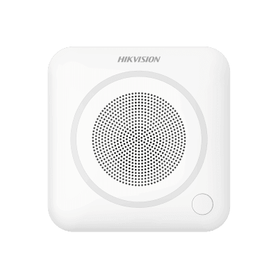 (AX PRO) Sirena Inalámbrica Interior / 105dB / Audio Intercom 85 dB / LED de Alerta