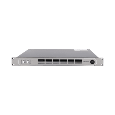 Amplificador de Potencia / 2 Canales 250W @ 8Ω / Clase D 90% / 1U Rack / PFC Banda Ancha / Puente y Estéreo