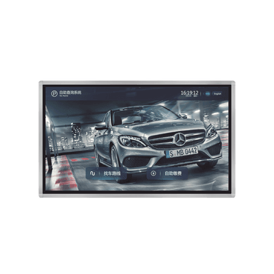 MÁQUINA DE CONSULTA DE ESTACIONAMIENTO / PANTALLA 31.5 PULGADAS / RESOLUCIÓN 1920X1080 / ANDROID