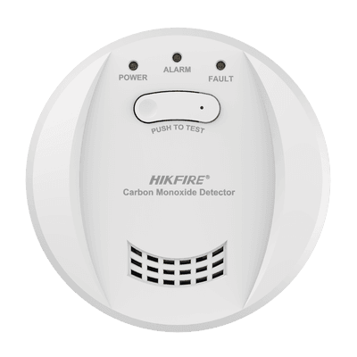 (HikFire) Detector de Monóxido de Carbono / Sensor Electroquímico Avanzado / Alarma Visual y Audible