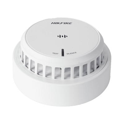 (HikFire) Detector de Humo Óptico Hikvision / Tecnología Avanzada de Detección de Incendios / Alarma Temprana y Fiabilidad Certificada