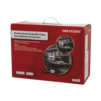 [Dual Light] Kit TurboHD 3K (5 Megapixel) / DVR 4 Canales / 4 Cámaras Bala para Exterior y Metal / Micrófono Integrado / Accesorios de Interconexión / Fuente de Poder