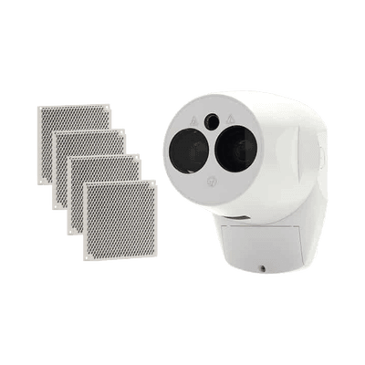 Detector Lineal De Humo Motorizado, Alcance Hasta 120m, Alineación Automatica, Por Haz Reflejado, Convencional, Compatible Con Todos Los Paneles De Detección De Incendio (0200-11650)