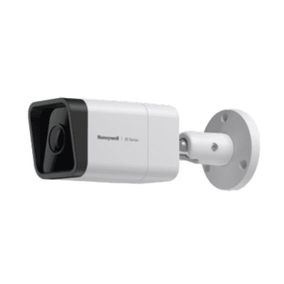 Bala IP 3 Megapixel / Lente 2.8 mm / 40 mts IR / Ultra Baja Iluminación / Exterior IP66 / H.265 / PoE / Micro SD / WDR / NDAA / Serie 35 / Antivandálica IK10 / Honeywell Security / ONVIF