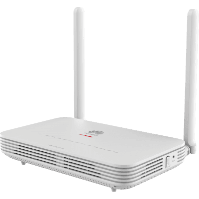 ONT GPON OptiXstar WiFi6 con 4 puertos GE + 1 POTS + 1 CATV, conector SC/APC