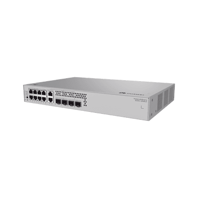 Switch de Acceso eKit Administrable / Capa 2 / 6 Puertos PoE+ Gigabit + 2 Puertos PoE+ Multi-Gigabit (2.5 Gbps) + 2 Puertos Gigabit + 2 Puertos SFP + 2 Puertos SFP+ / PoE Perpetuo / Presupuesto PoE 128 W / Sin licenciamiento