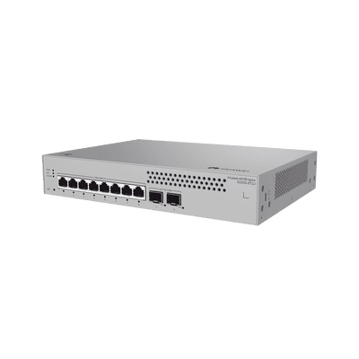 Switch de Acceso eKit Administrable Capa 2 / 8 Puertos Gigabit / 2 Puertos SFP 1-2.5 Gbps / Gestión Gratuita desde la Nube / Libre de Licenciamiento