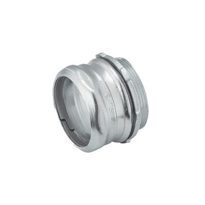 Conector de Compresión de Acero Galvanizado para Pared Delgada de 2".