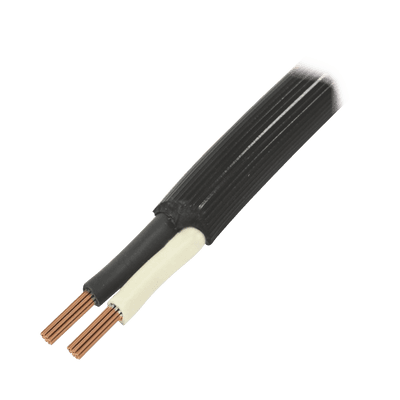 Cable Eléctrico de Uso Rudo 2 Hilos Calibre 18 AWG, Hasta 600 V. Rollo de 100 m.