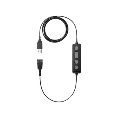 Jabra Link 260 adaptador con control USB a QD  (260-09)