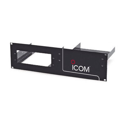 Montaje para rack de 19 " para Repetidor Icom UR-FR con Duplexer SYSCOM y Fuente SS18.