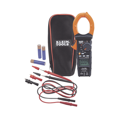 Amperímetro Digital de Gancho de Rango Automático de 2000 A CA, con Media Cuadrática Real y Baja Impedancia (LoZ).