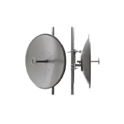 Antena para enlaces Carrier Class Polaridad Sencilla, Frec. 4.9 - 5.9 GHz Ganancia 32 dBi,