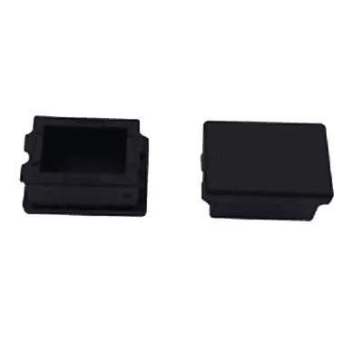 Inserto Ciego para Placas Acopladoras LP-FO-D06 y LP-FO-D12, Color Negro, Bolsa con 100 Pcs