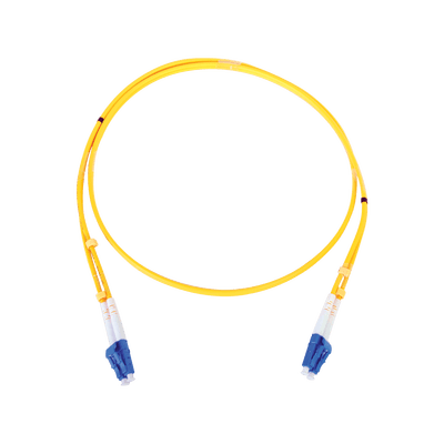 Jumper de Fibra Óptica Monomodo LC/LC Duplex de 1 Metro (3.28 Pies)