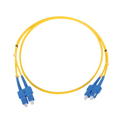 Jumper de Fibra Óptica Monomodo SC/SC Duplex de 1 Metro (3.28 Pies)