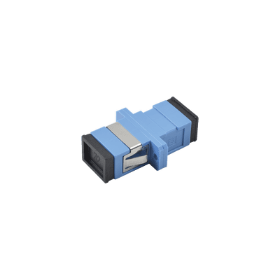 Módulo Acoplador de Fibra Óptica Simplex SC/UPC a SC/UPC Compatible con Fibra Monomodo