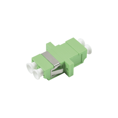 Módulo Acoplador de Fibra Óptica Duplex LC/APC a LC/APC Compatible con Fibra Monomodo