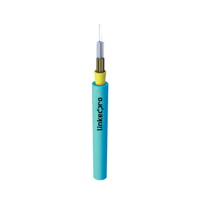 Cable de Fibra Óptica Multimodo OM3 50/125, 12 Hilos, para Interior, Tight Buffer 900µm, OFNR Riser, Dieléctrica, Precio Por Metro, (Hasta 2000 Metros (6562 Pies) en un Solo Tramo de Cable)
