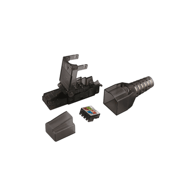 Plug RJ45 para Cable UTP Categoría 6A - Sin Herramienta, para Terminación en Campo