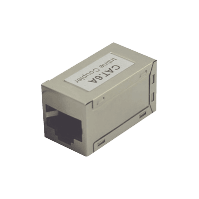 Acoplador STP Cat6A Hembra RJ45 a RJ45 Hembra