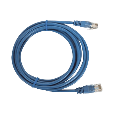Cable de Parcheo UTP Cat5e - 2 Metros (6.56 Pies) - Azul