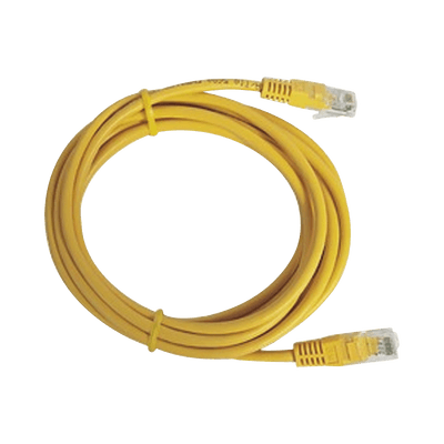 Cable de Parcheo UTP Cat5e - 7.0 Metros (22.97 Pies) - Amarillo