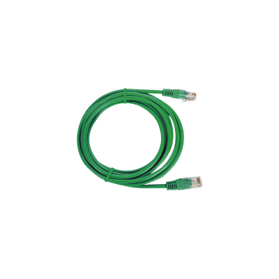 Cable de Parcheo UTP Cat6 - 2 Metros (6.56 Pies) - Verde