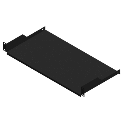 Charola para Rack de 19" de 2 postes, 23 cm de Profundidad, 1 Unidad de rack