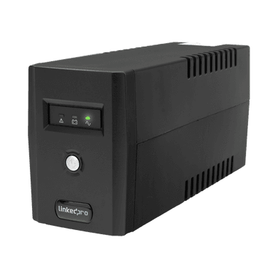 UPS 800VA/480 W Línea Interactiva 120Vca / 6 tomas 5-15R (4 Respaldadas) / Regulación de Voltaje / Protección RJ45