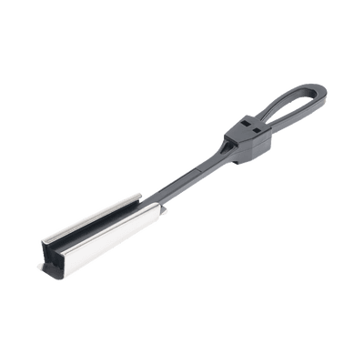 Tensor Plastico para Fibra Óptica Drop Plana de 5x2 mm, Span 80 metros (Termoplastico Resistente a los Rayos UV)