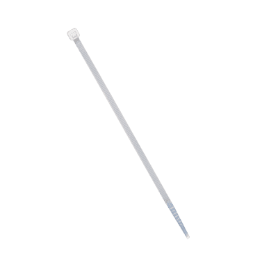 Cincho de plástico, Color Natural, 3.5 x 150 mm, Ideal para sujeción de cables (Bolsa con 100 piezas)
