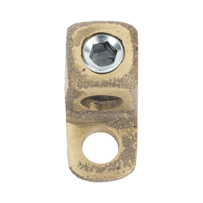Conector Bornes 1/2" / Cable 1/0 AWG-250 MCM / Bronce 100% / Baja Resistencia / Sin Soldadura Exotérmica