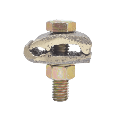 Conector Cable a Superficie Plana / Bronce 100% / Cable 2/0-250 MCM / Sin Soldadura Exotérmica / 3x4.5 cm (1.2x1.8 in)