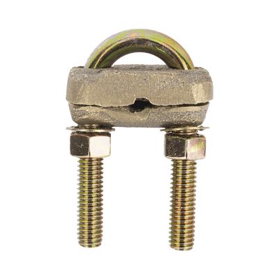 Conector Varilla-Cable Tipo Perro / Bronce 100% / Varilla 5/8 in / Cable 4-2/0 AWG / Sin Soldadura